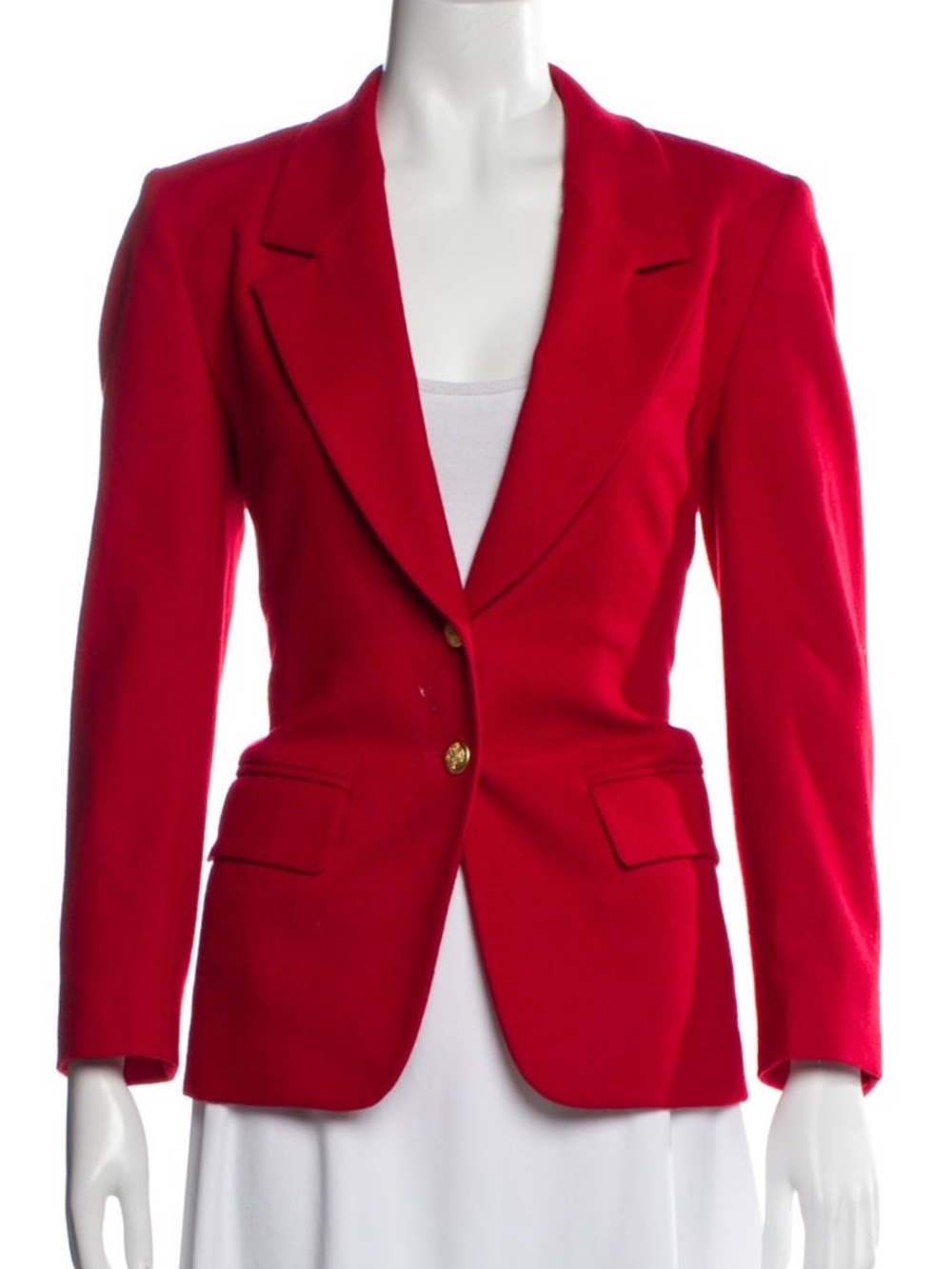 Pendleton Vintage Red Wool Blazer
